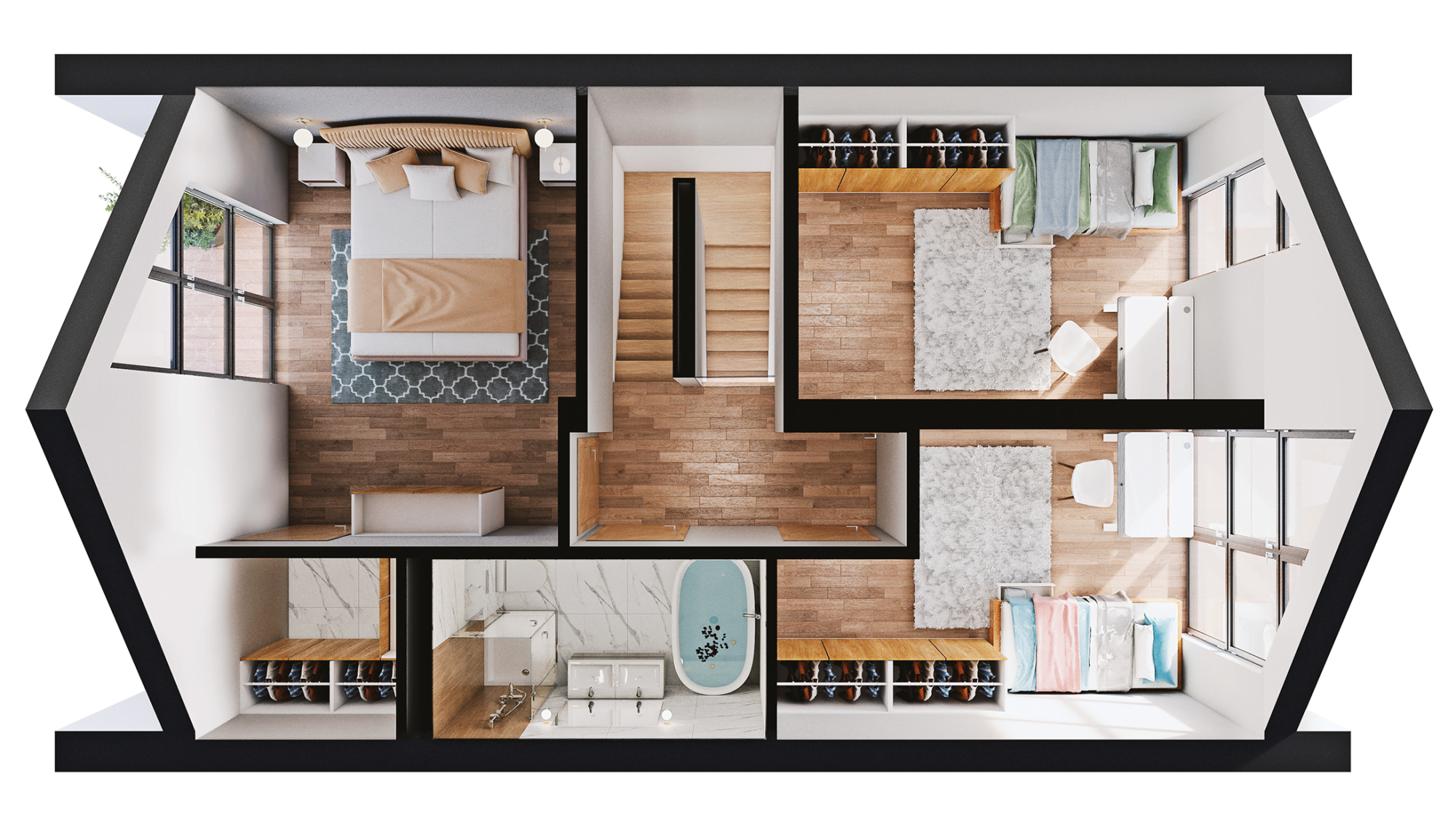 Functional layout Orion Modular Modern Barn