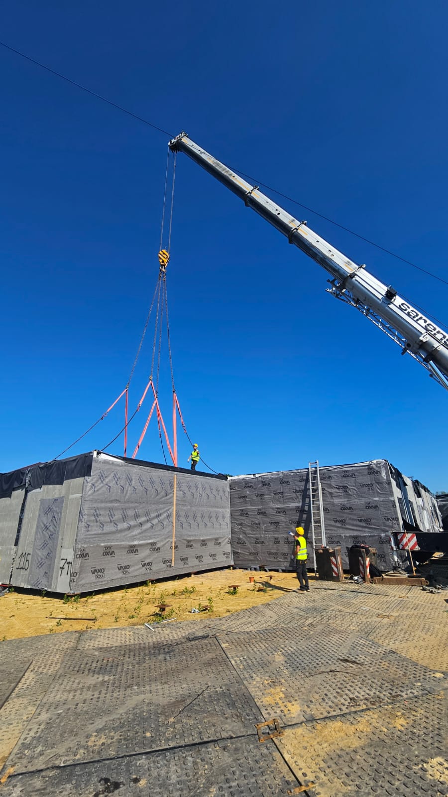 transport of modular building